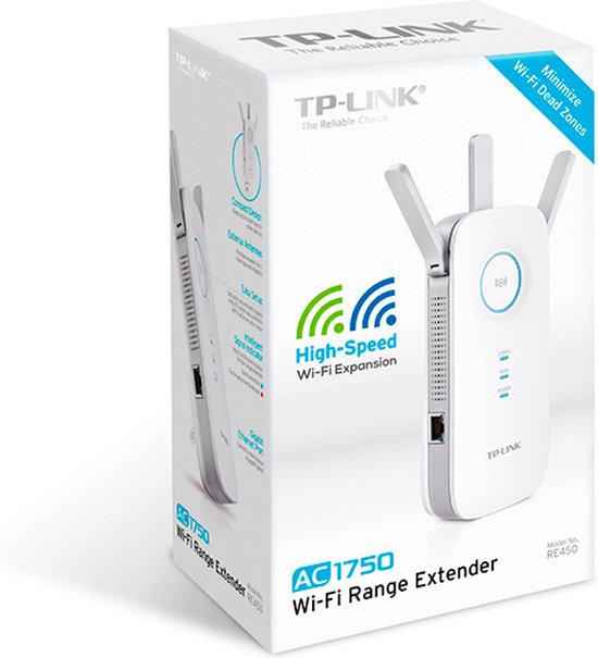TP-Link RE450 - WiFi Repeater - Range Extender - 1750 Mbps