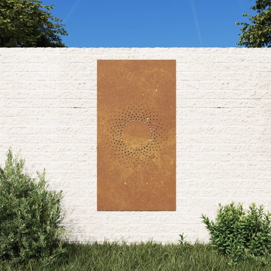 vidaXL Wanddecoratie tuin bladontwerp 105x55 cm cortenstaal, wanddecoratie, metalen wanddecoratie, muurdecoratie buiten, muurdecoratie vidaXL Wanddecoratie tuin bladontwerp 105x55 cm cortenstaal, wanddecoratie, metalen wanddecoratie, muurdecoratie buiten, muurdecoratie