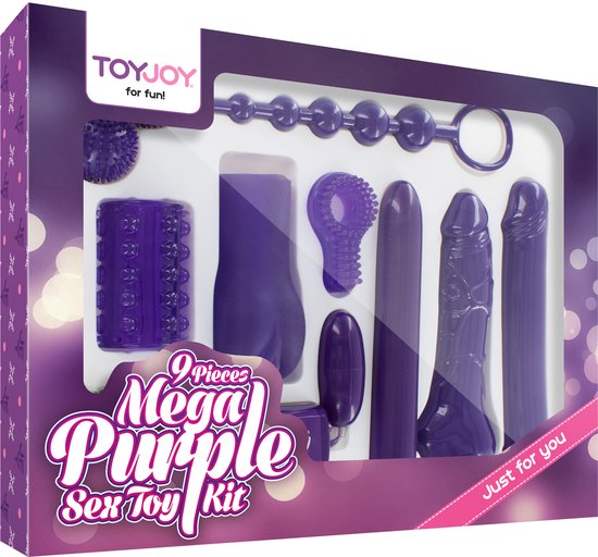 ToyJoy Classics Mega Purple Sex Toy Kit Geschenkset - Paars