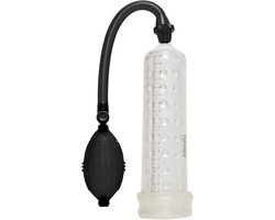 ToyJoy Manpower POWER MASSAGE PUMP W. SLEEVE CLEAR - Penispomp