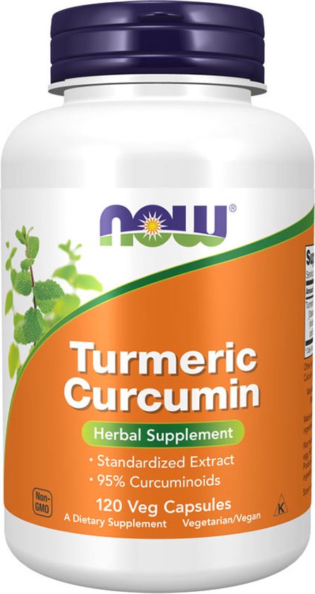 Foto: Now foods curcumine 120 capsules 