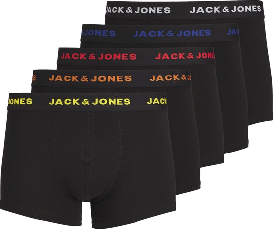 Jack & Jones Trunk Boxershorts Heren (5-pack) - Maat M