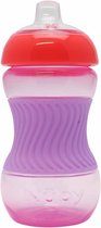 Nuby Cup Mini Easy Grip Avec Manchon Silicone Rose 180ml 4 mois+