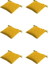 Madison - Zitkussen - Universeel - 6x - 46x46 - Outdoor Graphic Yellow