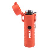 DMAX Flashlight ELG 102 - LED - 100 lm/ 25 m - IP56 Water- en stofdicht - Zaklamp met aansteker - Oplaadbaar - Oranje