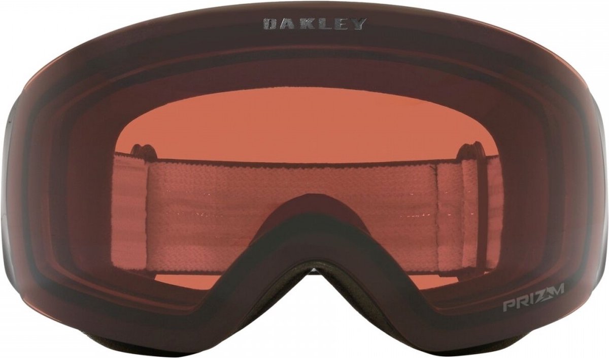 Oakley Flight Deck M Skibril Matte Prizm Snow Garnet Zwart