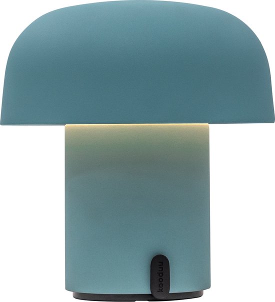 Kooduu Sensa Tafellamp - Led lamp - Nachtlamp - Dimbaar - 20cm - Oplaadbaar - Voor binnen en buiten - Blauw