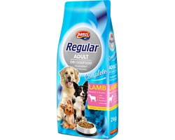 Panzi Regular - Hondenvoer voor volwassen honden - Hondenbrokken met lam/rijst smaak - 2kg