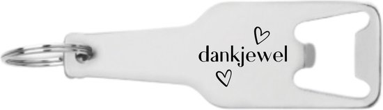 Foto: Akyol dankjewel flesopener dankjewel dankjewel cadeau geschenk bedanken bedankt dankjewel cadeau geschenk bedanken bedankt 105 x 25mm