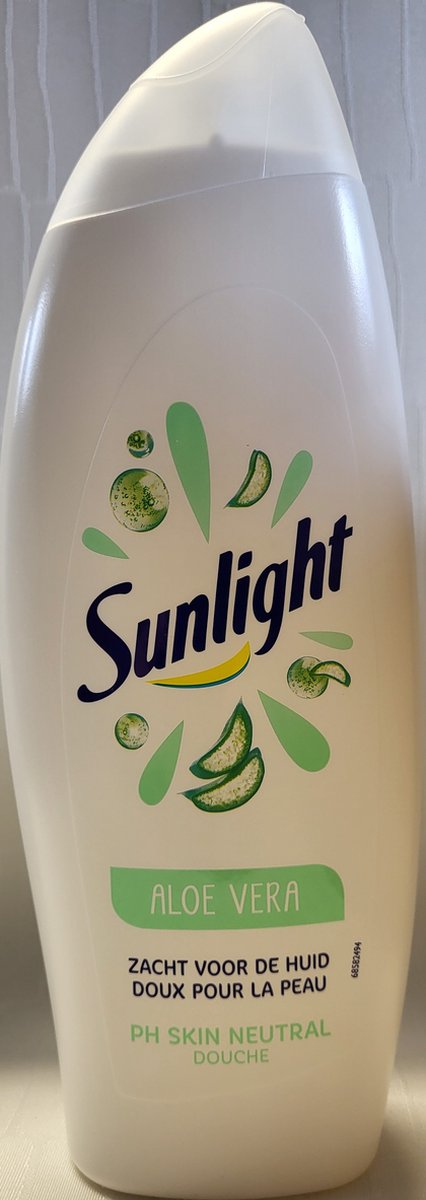Sunlight Zeep - Douchegel - Aloë Vera - PH Neutraal - Zacht voor de huid - Hydraterend - 6 x 500 ml - Voordeelverpakking