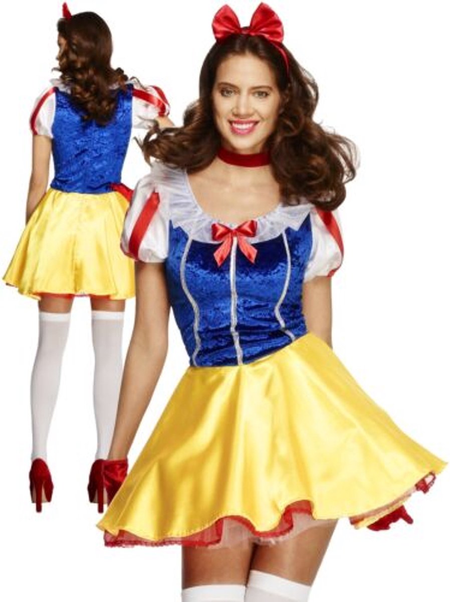 Goedkoopste Fever 30195 Women's Fairy Tale Costume Dress, Underskirt, Hairband and Collar, Size M, Blue