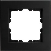 Kopp afdekraam 1-voudig - HK07 Pure mat zwart (406850007)
