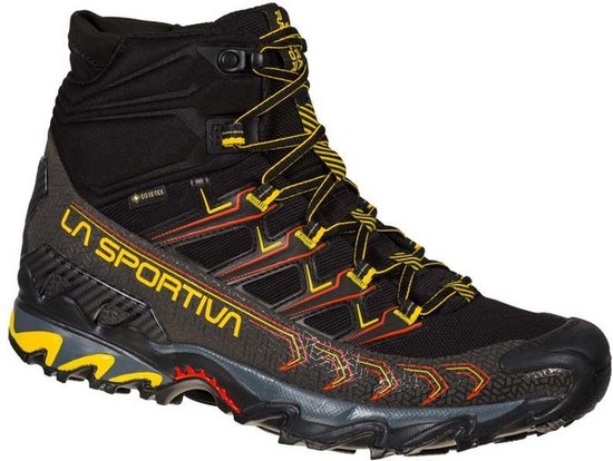 La Sportiva Ultra Raptor II Mid GTX - Chaussures de randonnée Homme Noir / Yellow 46