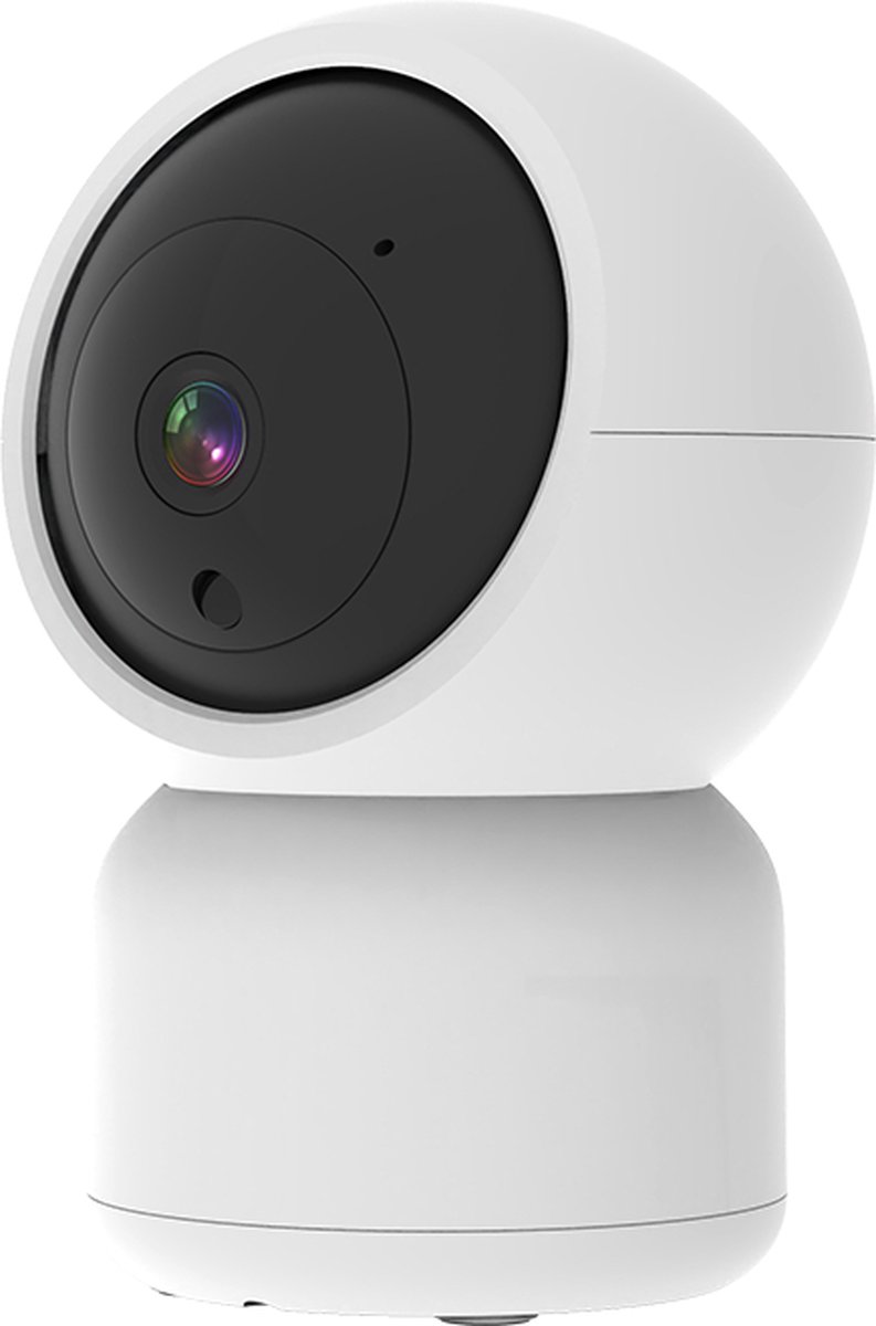 Doorsafe 3122 - Beveiligingscamera, 2,4Ghz. WiFi, 360 graden, voor binnen, via Smart Life app van Tuya