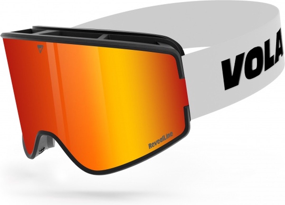 Vola racing - ski goggle - Wideyes - wit