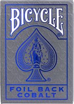 Bicycle Metalluxe Cobalt Rider Back - Premium Speelkaarten - Poker - Cold Foil Afwerking