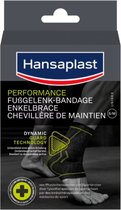 Hansaplast Performance Enkelbrace - Zwart - One Size - Blessure - Enkel - Brace - Links en Rechts