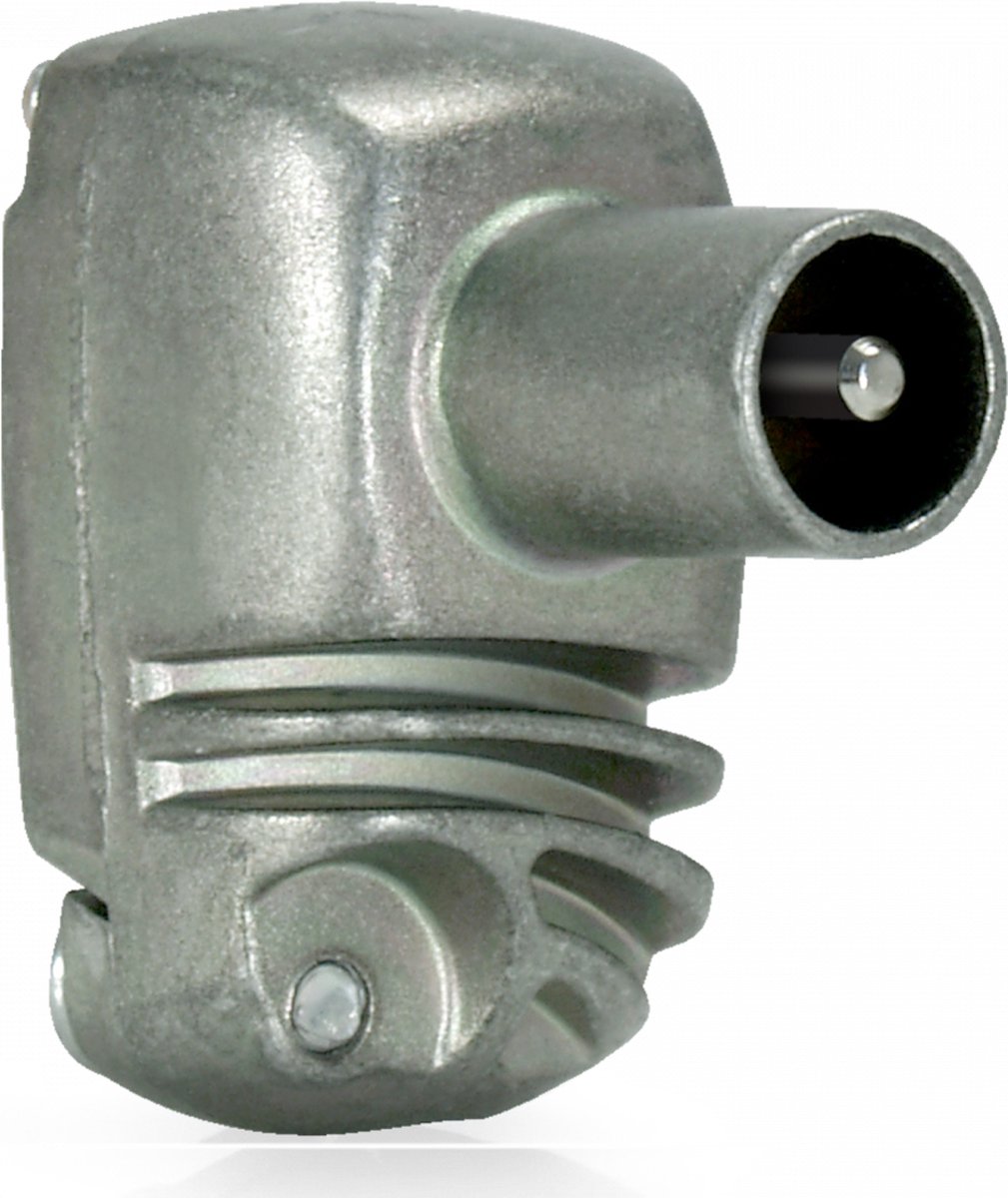 Televes F4312422 Coax Connector Male Metaal Zilver