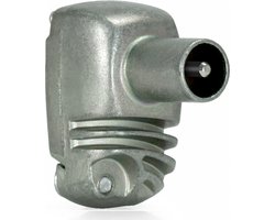 Televes F4312422 Coax Connector Male Metaal Zilver