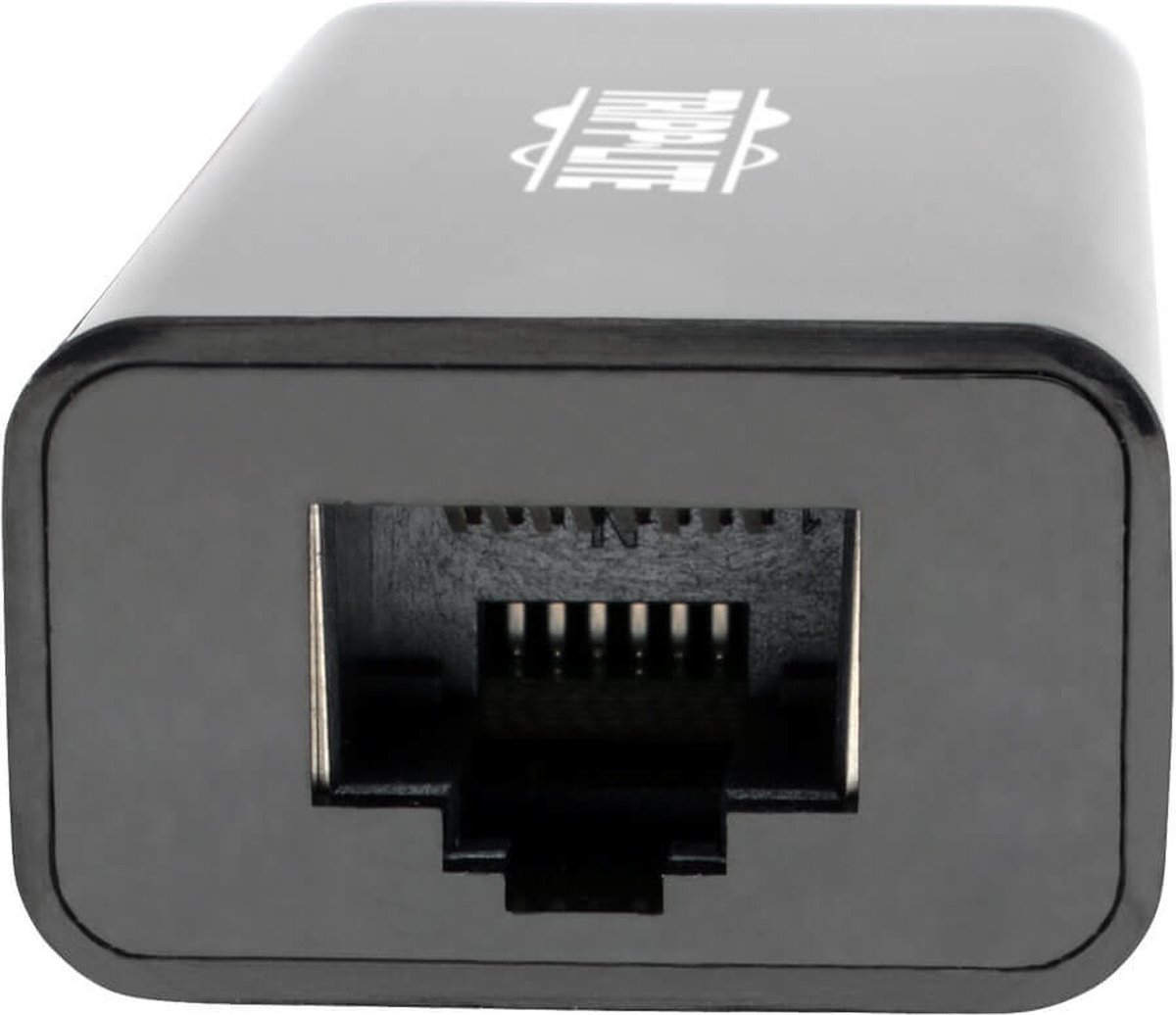 Tripp-Lite U436-06N-GB USB-C to Gigabit Network Adapter with Thunderbolt 3 Compatibility - Black TrippLite