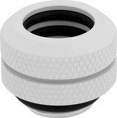 Hydro X Series XF Hardline 12mm OD Fitting Four Pack — White