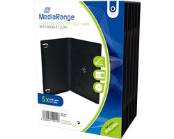 Dvd-Doosjes - 5 Stuks - Zwart