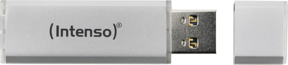 Intenso Alu Line USB-stick 4 GB USB 2.0 Zilver 3521452