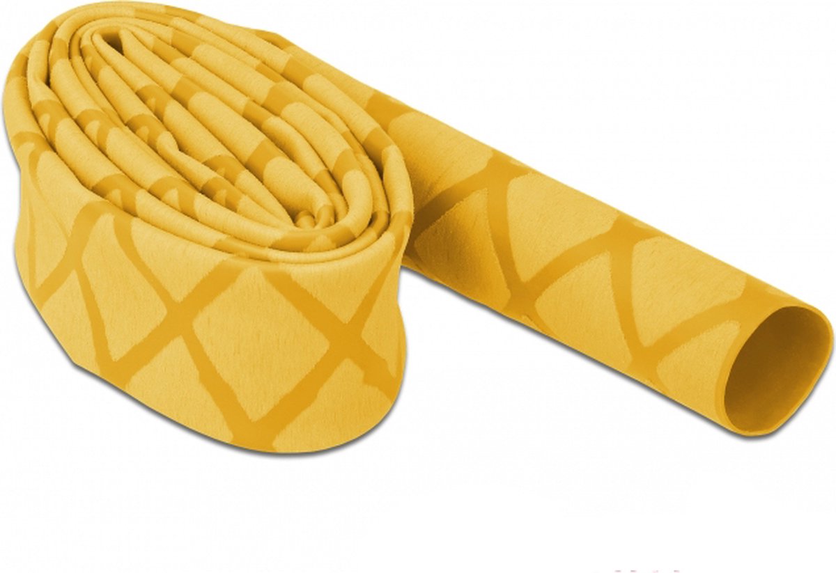 19592 - Heat shrink tube - Yellow - Polyolefin - 100 cm - 1.5 cm - 1 pc(s)