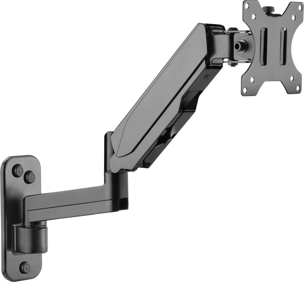 Techly Muurbevestiging 17-32 Inch Voor Monitoren Tot 8 Kg Inclusief Gasveer