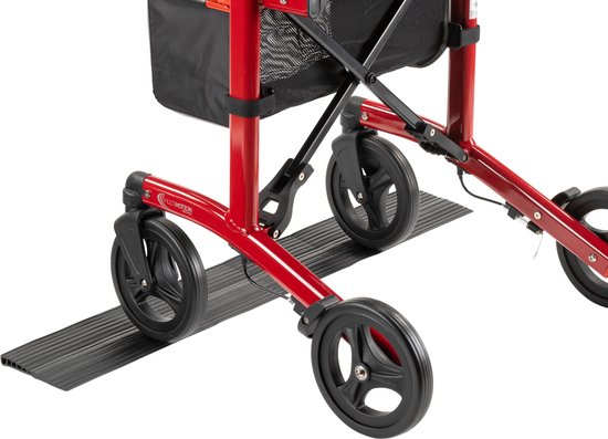 Rubberen drempelhulp 2 cm - 20 mm - Antislip - Oprijplaat Drempelhelling Drempelplaat Oprijhelling - 100 cm breed