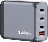 Verbatim GNC-100 GaN Oplader 4 Poorten 100W USB A/C