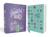Niv, Beautiful Word Coloring Bible for Girls PencilSticker Gift Set, Updated, Leathersoft Over Board, Teal, Comfort Print 600 Verses to Color
