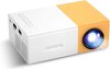 Mini Beamer-Geelachtig wit-Filmprojector voor buiten-Micro LED videobeamer met HDMI USB interface