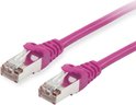 Equip Patch kabel RJ45 S/FTP Cat6 (SSTP) PIMF HF Polybag 3,00 m Purple