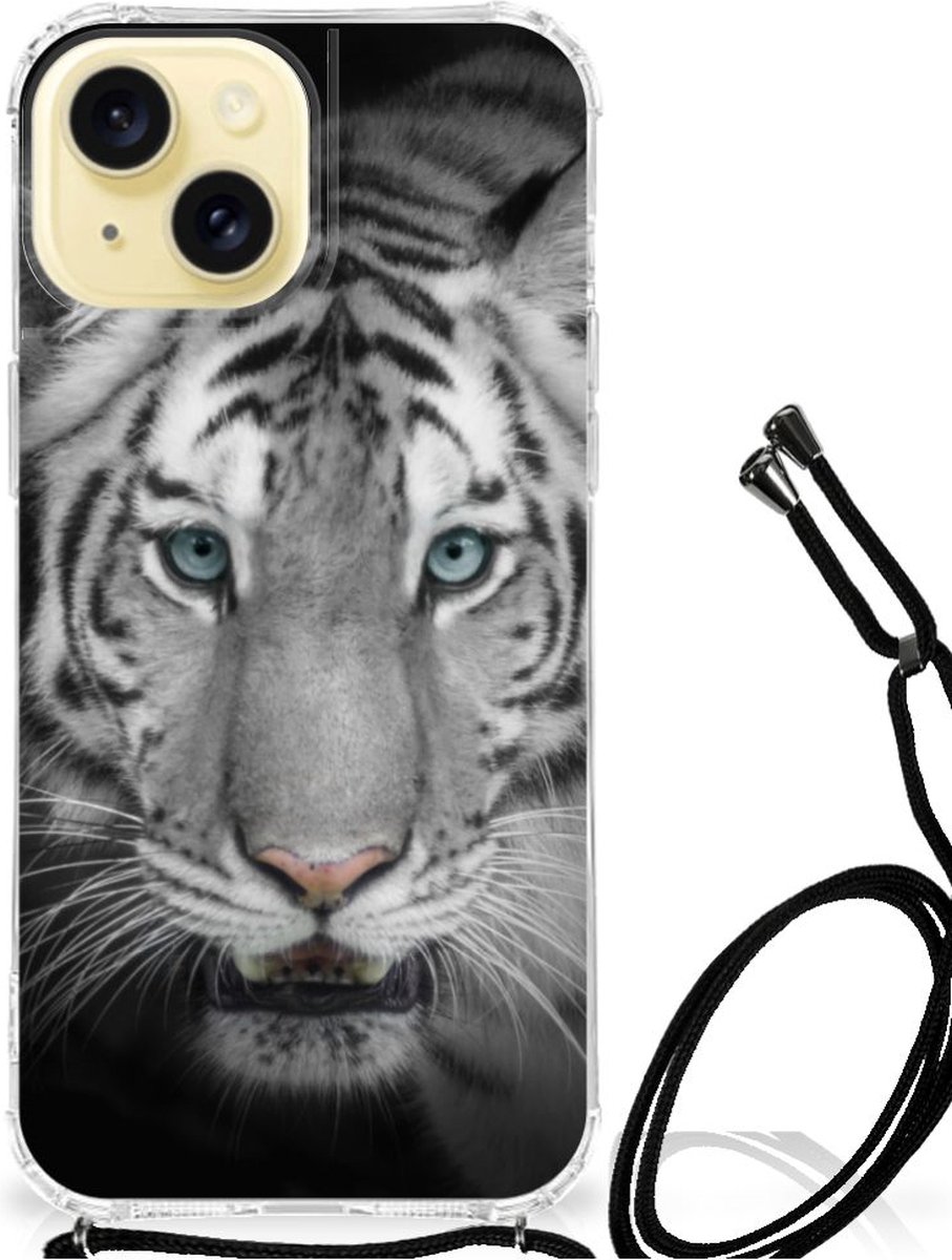 Apple iPhone 15 Case Anti-shock Tijger