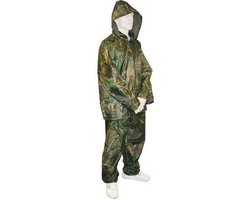 NGT - Quick-On Suit Regenpak Camouflage - Inclusief opbergtas - Maat XL