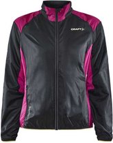 Craft Pro Hypervent Jacket Dames - sportjas - zwart/roze - Vrouwen