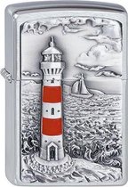 Zippo aansteker Lighthouse Emblem
