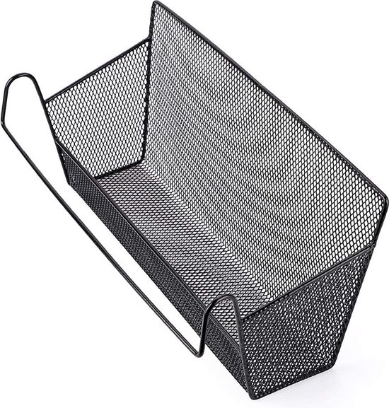 Nachtkastje Zaha organic met deurtje - MDF - wit - 52.5x40x35 cm