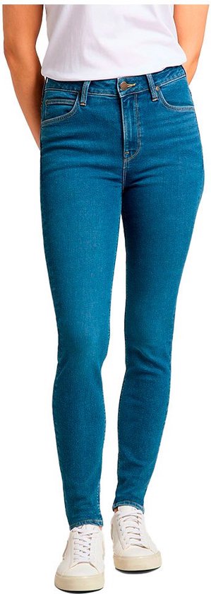 Lee Scarlett High Jeans Blauw 27 / 31 Vrouw