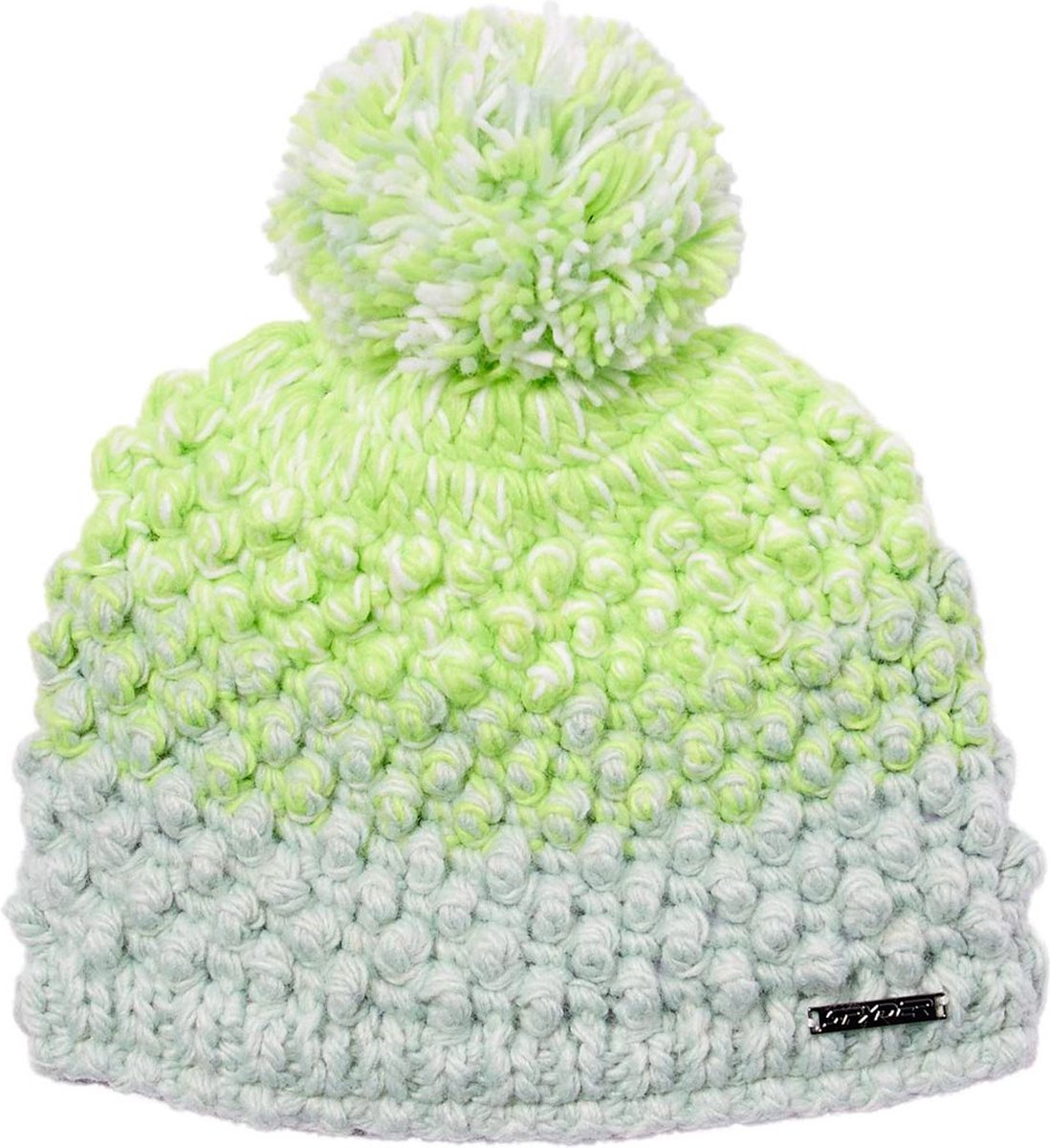 Spyder Brr Berry Muts Groen M-L Jongens,Meisjes