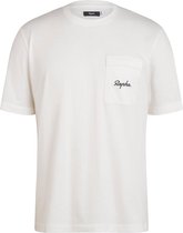 Rapha Logo T-shirt Met Korte Mouwen En Zak Wit L Man