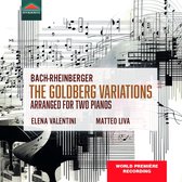 Elena Valentini & Matteo Liva - Bach: Goldberg Variations (Arr. For 2 Pianos By Rheinberger) (CD)