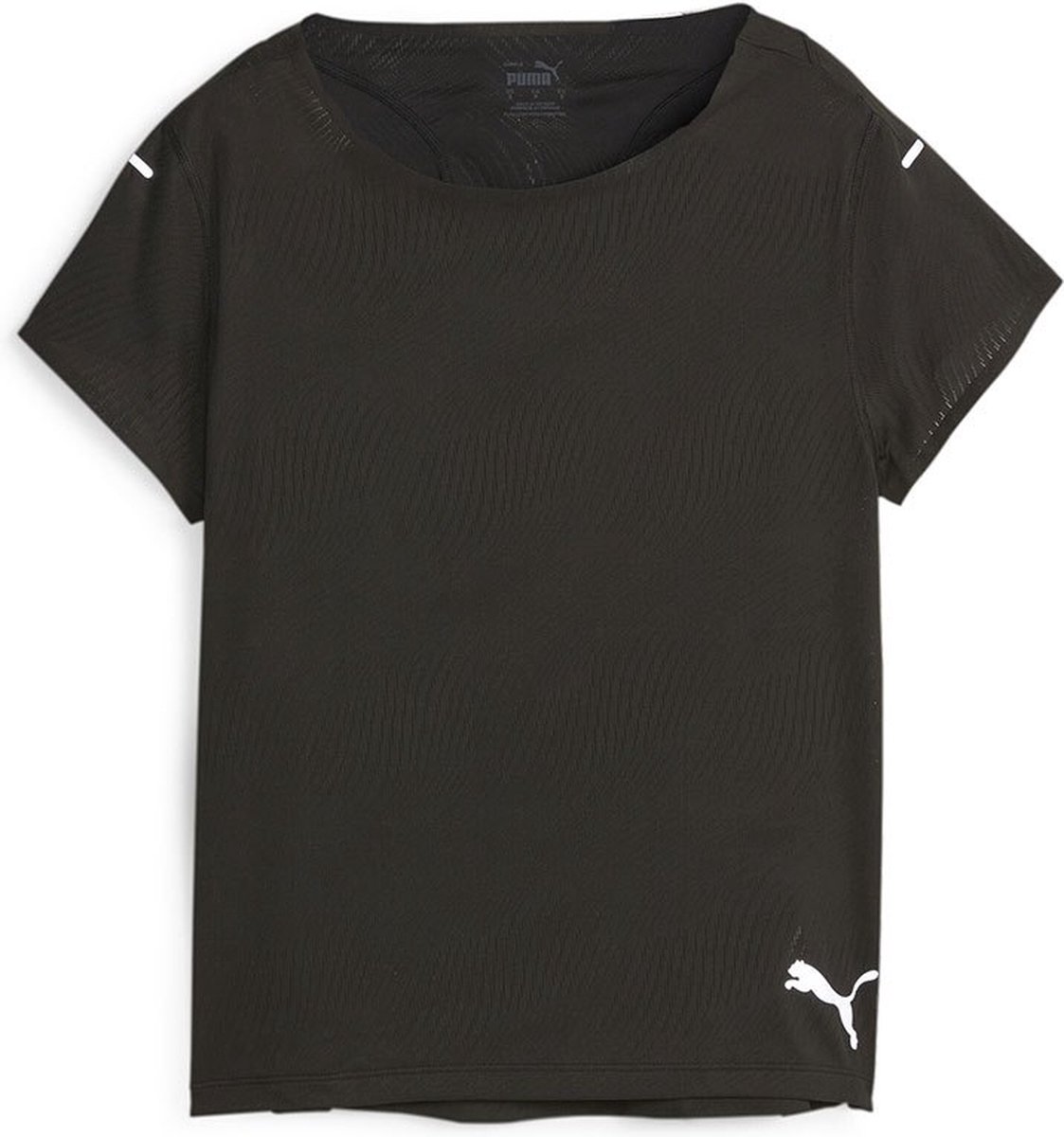 Puma Run Ultraspun T-shirt Met Korte Mouwen Vrouw Zwart