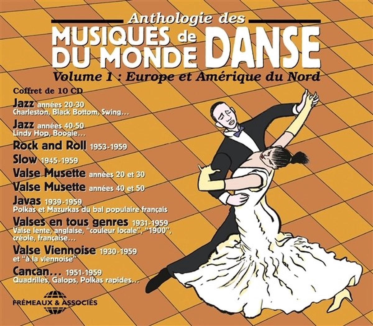 Various Artists - Volume 1 : Europe Et Amerique Du Nord : Jazz, Char (10 CD)