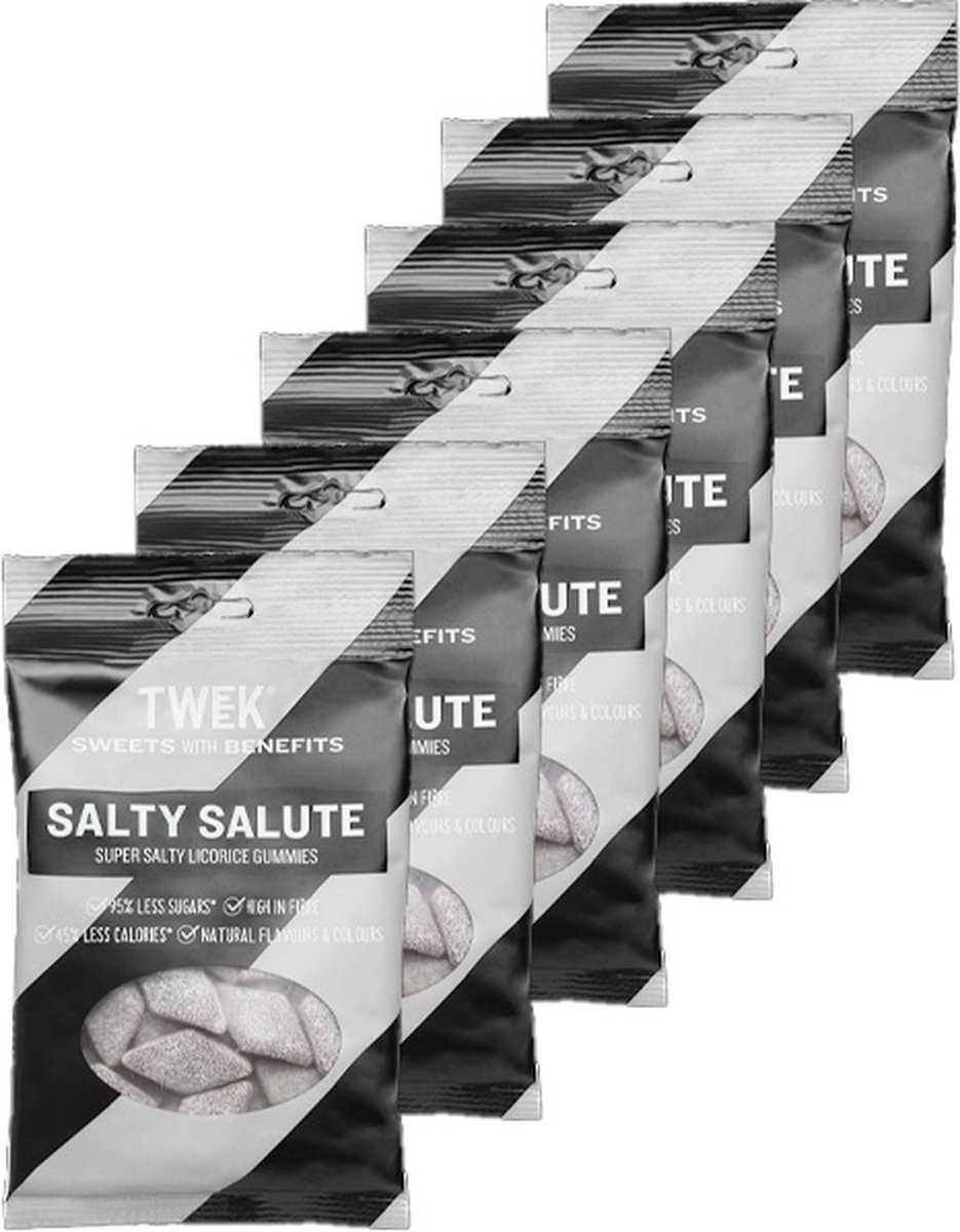 TWEEK | Sweets | Salty Salute | 6 Stuks | 6 x 80 gram