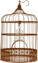 Bird Cage Large Rust Antique Diameter 20 x 31 cm Guest Gift Wedding Table Decoration