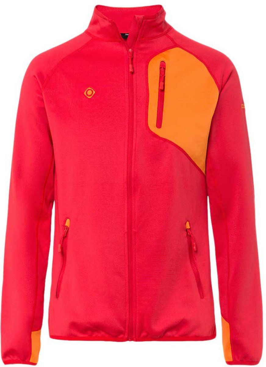 Izas Ebro Fleece Rood M Man