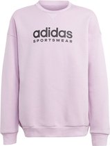 Adidas All Szn Crew Sweatshirt Paars 9-10 Years
