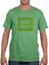 Niner Pedal Damn It T-shirt Met Korte Mouwen Groen S Man